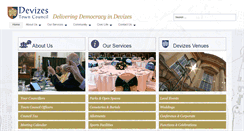 Desktop Screenshot of devizes-tc.gov.uk